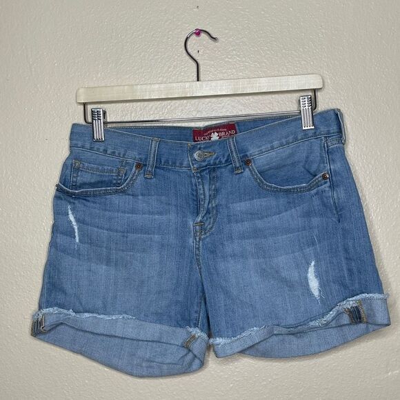 Lucky Brand Pants - Lucky Brand Beachcomber Short Womens 29 Denim Cut Off Shorts